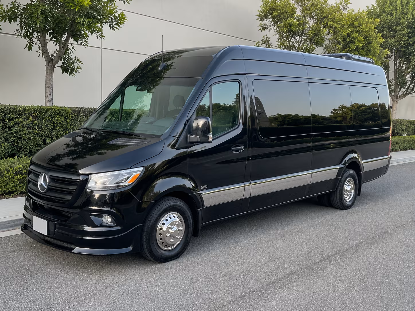 Lowell Airport Shuttle & Transportation party bus exterior