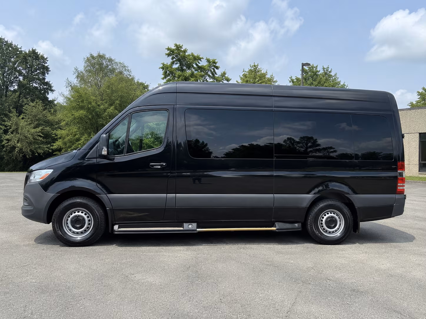 Lowell Airport Shuttle & Transportation party bus exterior