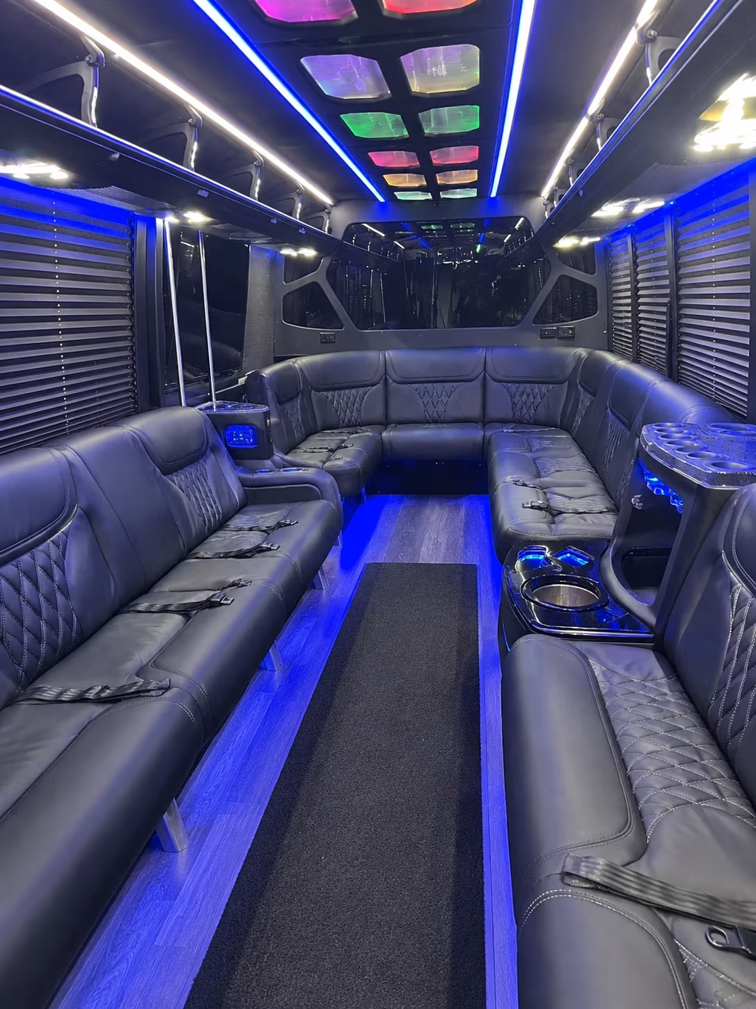Lowell Concert & Music Festival Transportation party bus exterior